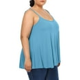 thumbnail image 3 of Women's Plus Size Camisole Adjustable Spaghetti Strap Flowy Tank Tops Casual Cami, 3 of 6