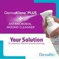thumbnail image 2 of DermaRite's DermaKlenz PLUS Wound Cleanser - Rinse-Free Gentle Cleansing, Helps Clear Wound Debris, Promotes Healing with HOCL - Spray Bottle, 8 oz., 1 Ct, 2 of 6