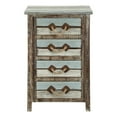 thumbnail image 2 of Coast to Coast Imports 91746 Islander Four Drawer Chest - 19.5 x 13 x 31.5 in., 2 of 4