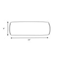 thumbnail image 4 of Sorra Home Velvet Fig Bolster Pillow 24 in x 8 in x 8 in, 4 of 4