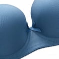 thumbnail image 4 of Hrsba Underwire Bras for Women Solid Color Smooth Push Up Thin Breathable Daily Wear Bras, 4 of 6