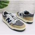 thumbnail image 4 of New Balance 480 Sneakers Men's Size 10 Low Top Trainer Shoes Gray Tan Leather, 4 of 6