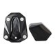 thumbnail image 1 of Componente de soporte de almohadilla de patada de motocicleta componente de montaña de montaña de pata de la cola de patada extensión de la placa de Negro, 1 of 8