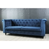 C2A Morven Tufted Chesterfield Velvet Sofa - Walmart.com