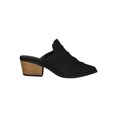 thumbnail image 2 of Women Pointy Toe Weaved Stacked Chunky Mule 18341, 2 of 7