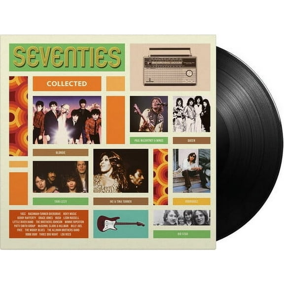 Various Artists - Seventies Collected / Various - 180-Gram Black Vinyl - Music & Performance