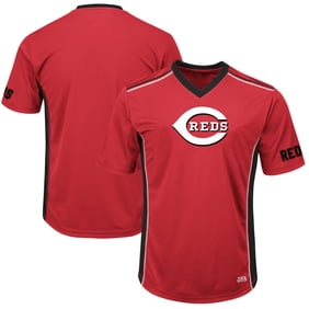 Men S Majestic Red Cincinnati Reds Big Tall Statement Logo T Shirt Walmart Com
