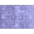 thumbnail image 1 of Ahgly Company Machine Washable Indoor Rectangle Abstract Blue Modern Area Rugs, 8' x 10', 1 of 4