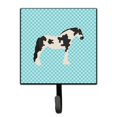 thumbnail image 1 of Carolines Treasures BB8086SH4 Cyldesdale Horse Blue Check Leash or Key Holder, 1 of 1