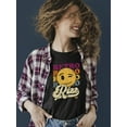 thumbnail image 2 of Retro Rizz - Vintage Winking Emoji Graphic Women's T-shirt, 2 of 4
