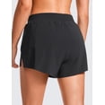 thumbnail image 3 of CRZ YOGA Running Shorts for Women 2.5" High Waisted Workout Athletic Gym Track with Liner Quick Dry, 3 of 6