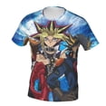 thumbnail image 3 of Yu-Gi-Oh Shirt 3d Printed T Shirt Crewneck Short Sleeve Top Tees For Mens, 3 of 6