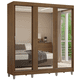 thumbnail image 1 of Ropero Closet Madesa Reno 3 Puertas 3 Espejos Con Pies M 02, 1 of 5
