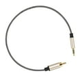 thumbnail image 4 of 5x Cable de Audio Jack de 3,5 Macho Cable Auxiliar Coaxial de Sonido de para Dispositivos en Casa 5 piezas, 4 of 8