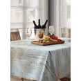 thumbnail image 6 of Contemporary Yellow Blue Tree Table Cloth, Abstract Art Oil Paiting Waterproof Tablecloth for Rectangle Tables, Reusable Washable Fabric Table Cover for Restaurant Kitchen Dining Tables 60"x84", 6 of 6