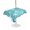 LightBLue, variant on Outdoor Tablecloth with Umbrella Hole for Patio/Picnic/Party/Camping, Ocean Starfish Waterproof Table Cloth Rectangle Table Cover Washable, Watercolor Coastal Sea Starfish Summer Green (60"x 84")