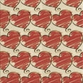thumbnail image 1 of Ahgly Company Machine Washable Indoor Square Transitional Lava Red Area Rugs, 6' Square, 1 of 7