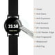 thumbnail image 2 of Uxcell 5 Packs 32.5mm Violet Anti Glare High AL Tempered Glass Smart Watch Screen Protectors, 2 of 7