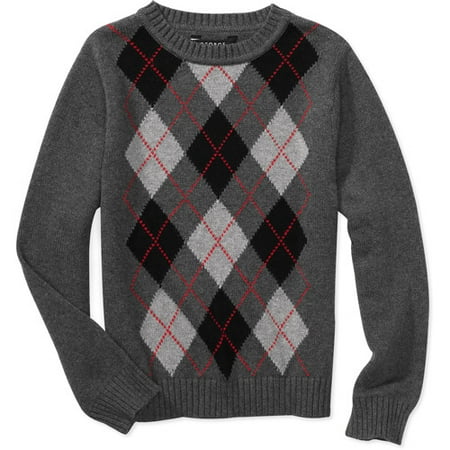 George - Boys' Argyle Sweater - Walmart.com