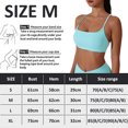thumbnail image 2 of Ropa interior deportiva para mujer: ropa interior para correr y yoga con espalda en forma de U, ropa deportiva superior, ropa deportiva y fitness, 2 of 5