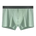 thumbnail image 1 of Hfolob Boxer Shorts for Men Comfort Fashionable Drawstring Solid Color Youth Simple Trendy Breathable Underpants, 1 of 9