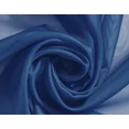 thumbnail image 4 of Gorgeous Home Linen Faux Silk Sheer Grommet Curtain Panels 108" x 63" Ruby Navy Blue., 4 of 5