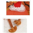 thumbnail image 4 of Cheapark Thanksgiving Christmas Super Soft Turkey Hat, Long Legs Design, Party Decorations, Festive Holiday Ornament, 4 of 6
