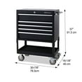 thumbnail image 5 of Montezuma Utility Cart BK3605UC, 5 of 10