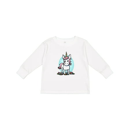 

Inktastic KiniArt Unicorn Gift Toddler Boy or Toddler Girl Long Sleeve T-Shirt