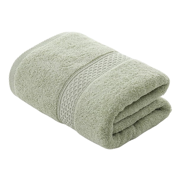 Toalla de algodón de rizo, suave y absorbente, agradable para la piel, de color sólido, jacquard, para ducha, para el hogar, baño, spa, salón de belleza.