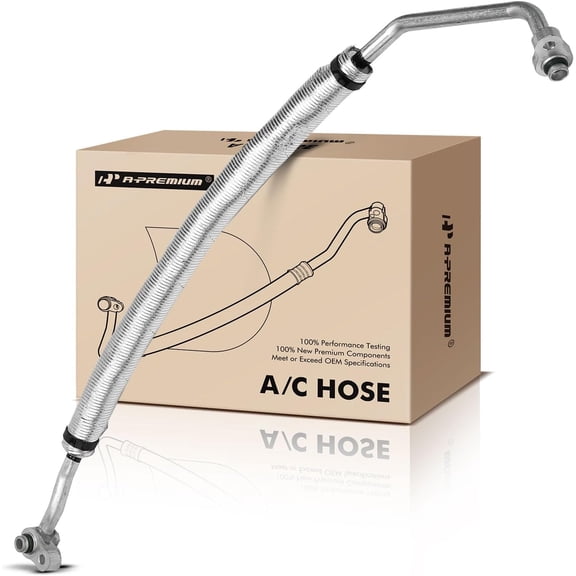 A-Premium A/C Discharge Line Hose Assembly Compatible with Hyundai Santa Fe 2003 2004 2005 2006 V6 3.5L, Compressor to Condenser