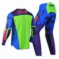thumbnail image 5 of Willbros Offroad Motocross Dirt Bike Jersey Pants Combo Package MX Gear Set Riding Unisex Racewear Purple (Jersey Adult XXL/Pants W38), 5 of 11
