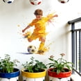 thumbnail image 4 of Occer Football Wall Decal Set – Sports-Themed Bedroom & Living Room Decor, Peel-and-Stick Soccer Theme Wall Art for Fans, 4 of 7