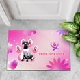 thumbnail image 4 of Faith Love Hope Great Dane Breast Cancer Awareness Survivor Doormat Danes Dog Lover Gifts Indoor Outdoor Welcome Mat - 02017, 4 of 5
