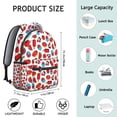 thumbnail image 6 of Donut-Themed Bookbag - Cute & Reliable Backpack for High School & College, Spacious Donut Print Bag for Work, Travel, Everyday Use, Supportive Straps, Fun Donut Gift, 6 of 6