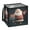 3D Cartoon, variant on Home Organizer Foldable Fabric Storage Bin With Handle Santa Claus Rides A Reindeer