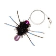 thumbnail image 3 of Cat Insect Feather Toys Replacement, Cat Toy Wand Refills, Natural Insect Cat Toy Feathers Refill, Interactive Cat Teaser Wand Attachments, with Bell _ Purple, 3 of 7