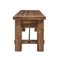 thumbnail image 4 of Alaterre Furniture Durango 60"L Wood Entryway/Dining Bench, 4 of 8