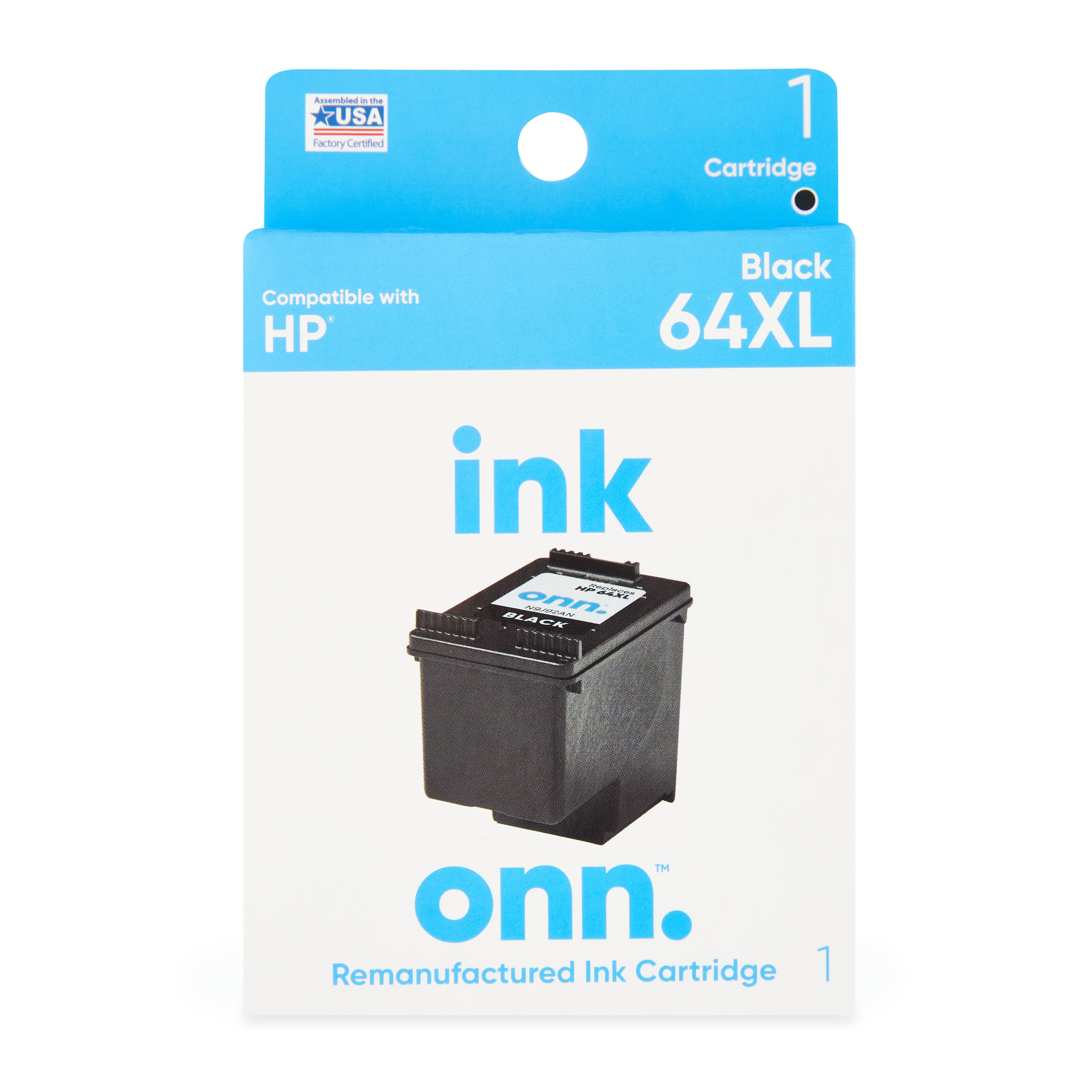 ONN HP 64 Black \u0026 Tri-Color Inkjet 