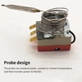 thumbnail image 4 of Interruptor De Control De Temperatura Del Coche Radiador De Termostato Capilar Ajustable 0-120Celius Interruptor De Control De Ventilador Monstrate VI007157-00, 4 of 7