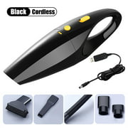 Corded/Cordless Handheld Car Vacuum Cleaner Wet&Dry Dust Cleaner Home,Black/White
