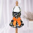 thumbnail image 3 of Pet Halter Dress - Comfortable Soft - Eye-catching Cotton - Flower Print - Pet Dog Bowknot Princess Dress - Pet Costume, 3 of 8