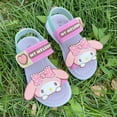 thumbnail image 2 of Sandalias Kawaii Sanrio para niños, Hello Kittys Kuromi Cinnamoroll, zapatos de playa de Anime, zapatos de Velcro de fondo plano, regalo antideslizante de verano, 2 of 4