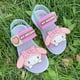 thumbnail image 2 of Sandalias Kawaii Sanrio para niños, Hello Kittys Kuromi Cinnamoroll, zapatos de playa de Anime, zapatos de Velcro de fondo plano, regalo antideslizante de verano, 2 of 4