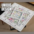 thumbnail image 2 of bedienty Rubber Foam Backing Mahjong Mat With Safe Non Slip Grip Prevent Curling Non Fading Print Mahjong Mat With Rules Has Safe 9 80*80cm, 2 of 6
