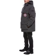 Canada Goose mens Expedition II Down Parka, l, Grey