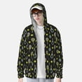 thumbnail image 2 of Gaeub Tennis Rackets Men's and Women's UPF 50+ Long-Sleeved Sun Protection Clothing, Fishing Shirt Long Sleeve Zip-Small, 2 of 7