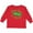 Red, variant on Inktastic Give Peas A Chance. Boys or Girls Long Sleeve Toddler T-Shirt