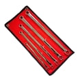 thumbnail image 2 of CNKOO 5 PCS for Extra Long Double Box End Wrench Set Metric Aviation Wrenches Gear Ratcheting Wrench (8mm-19mm) Strong Power, 2 of 3
