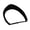 Black, variant on Pleuche Sponge Headbands Comfortable Hairband For Girls Women School Offices Party Photo